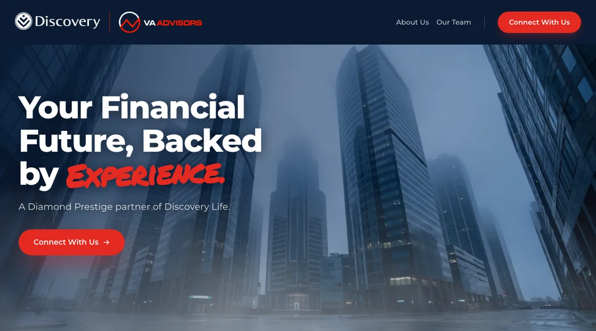 VA Advisors screenshot